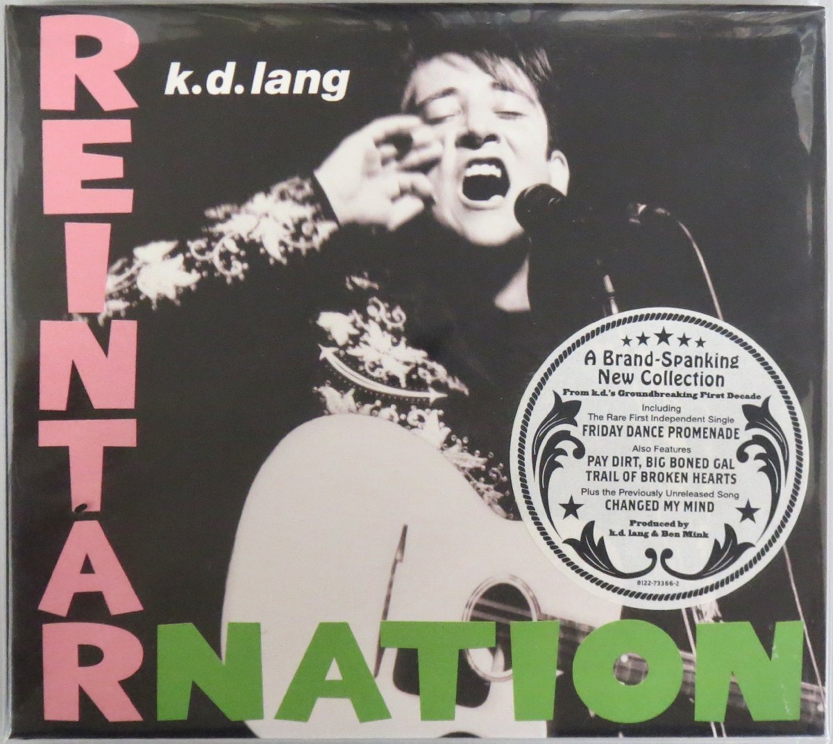 k.d.lang / REINTARNATION / 8122-73366-2 輸入盤(pán) 中古CD