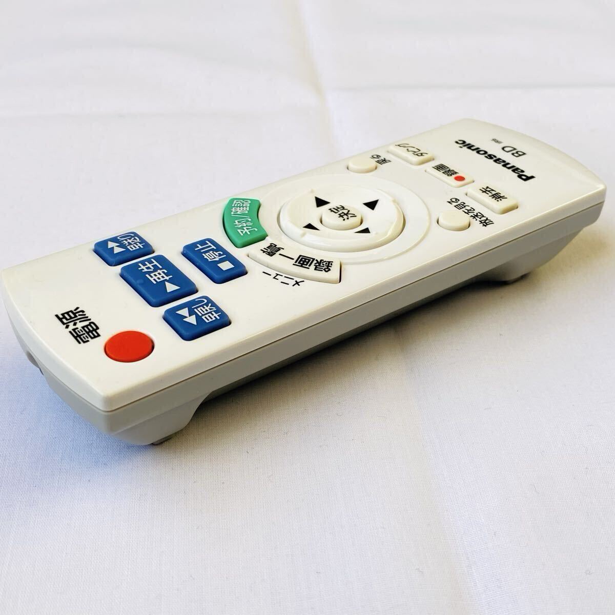 良品 Panasonic パナソニック ブルーレイディスクレコーダー用 リモコン N2QAYB000552 純正品 リモコン 中古 動(dòng)作確認(rèn)済み 現(xiàn)狀品 ①