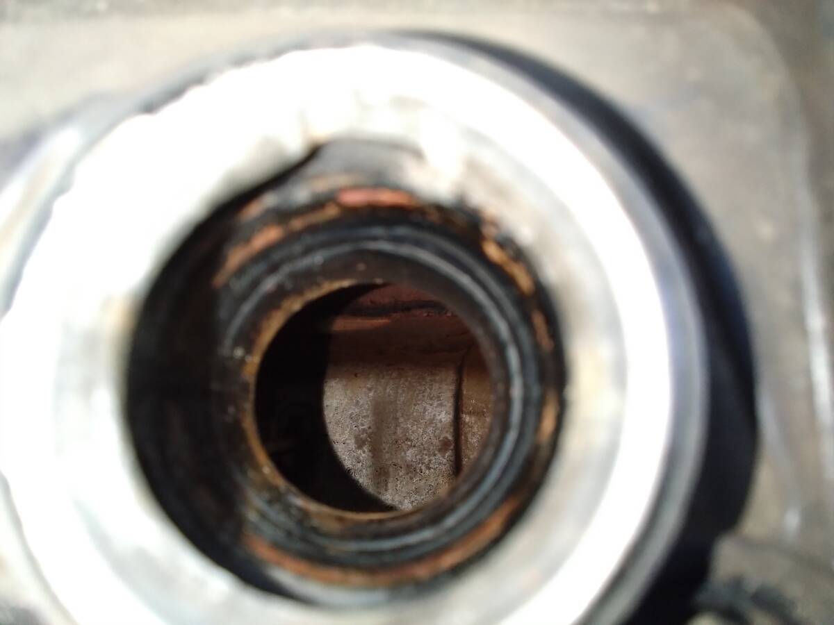 140 E6 ヤマハ FZR250 2KR ガソリンタンク 燃料タンク 中古 20250813_画像8