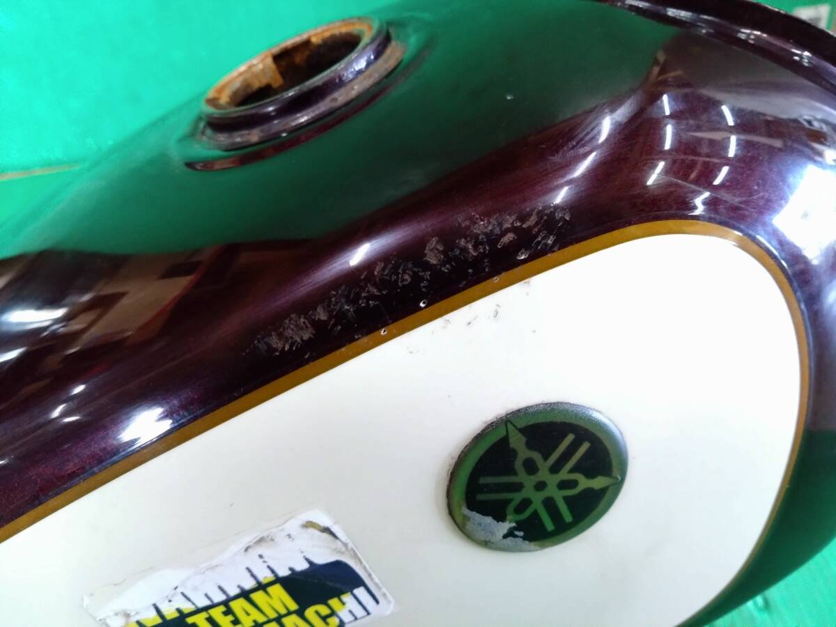 120 A1 ヤマハ YB-1 F5B ガソリンタンク 燃料タンク 燃料コック 中古 20250813_画像3