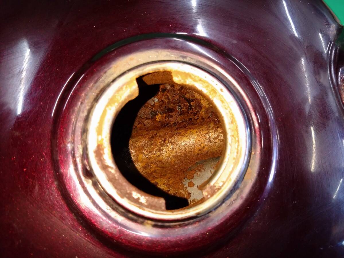 120 A1 ヤマハ YB-1 F5B ガソリンタンク 燃料タンク 燃料コック 中古 20250813_画像10