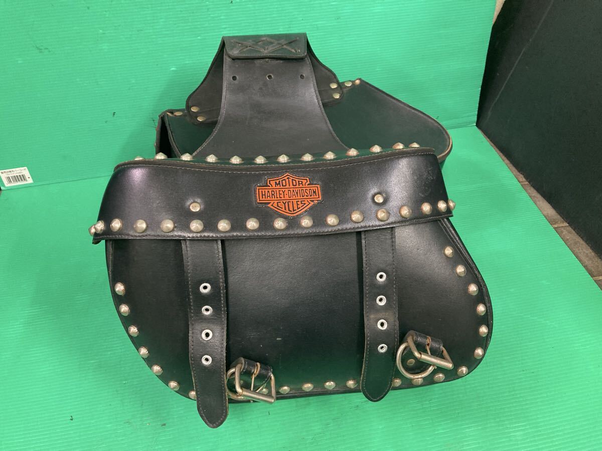 140*B2【ハーレー XL883 スポーツスター外し】サイドバック サドルバック ハーレーダビッドソン 250813_画像5