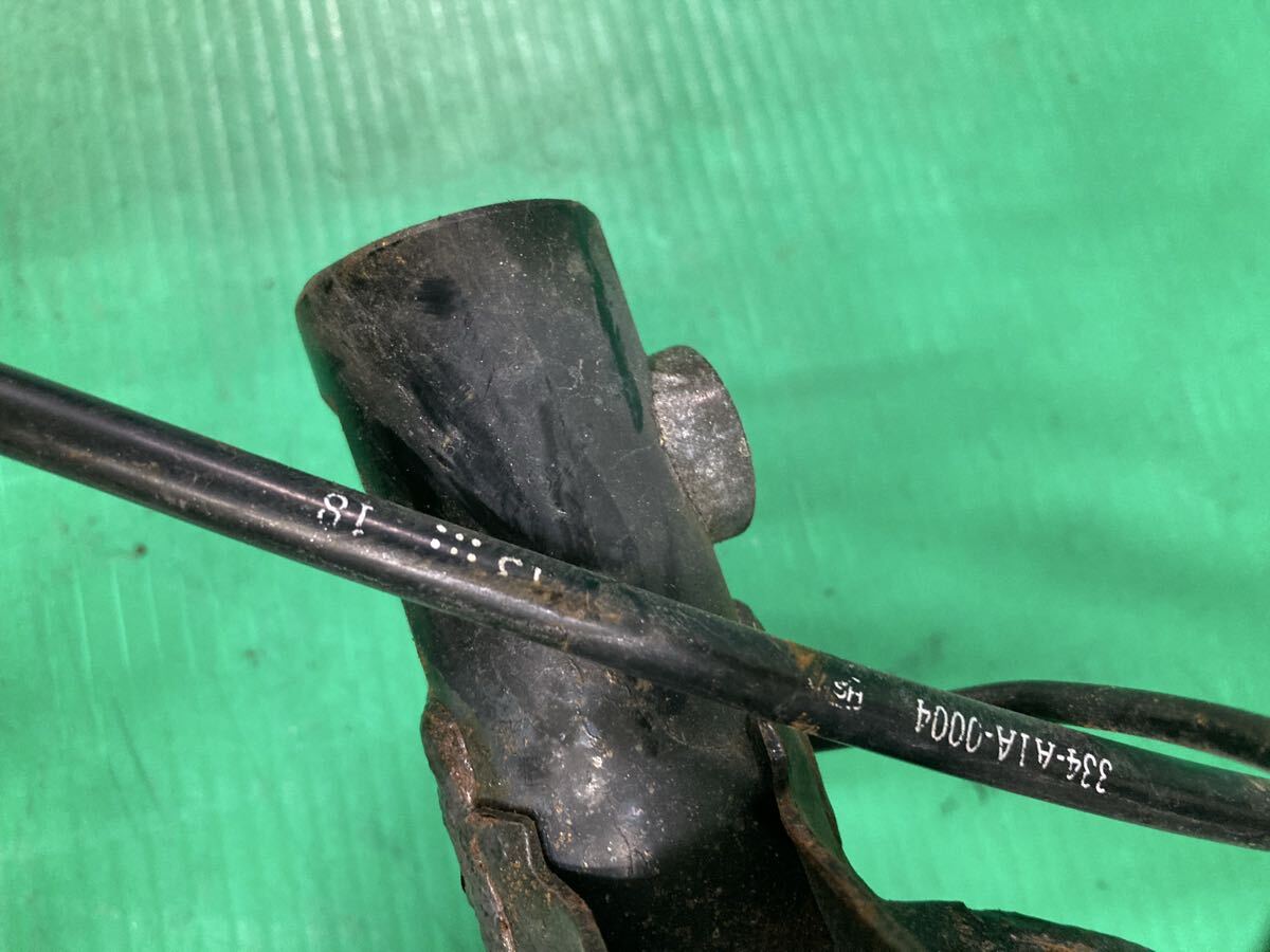 140*C1【SYM　X’PRO　風50　RFGHP05U0GS708***】ハンドル　レバー　グリップ　ワイヤー【シム　KAZE】250829_画像8