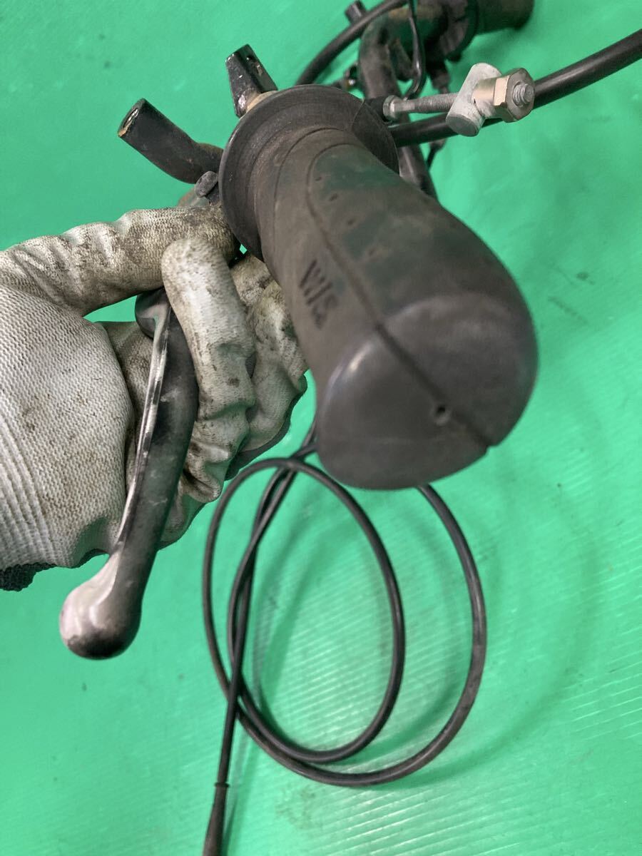 140*C1【SYM　X’PRO　風50　RFGHP05U0GS708***】ハンドル　レバー　グリップ　ワイヤー【シム　KAZE】250829_画像6