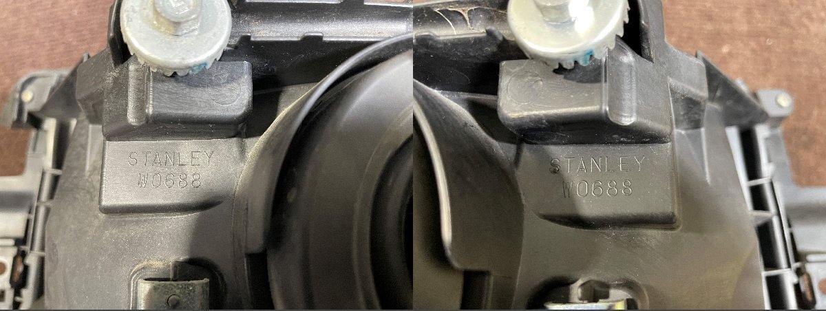 H25 год поздняя версия последняя модель U62 Mitsubishi Мицубиси Minicab оригинальный передняя фара левый и правый в комплекте галоген STANLEY W0688 U61 U71 U72 U68 U69