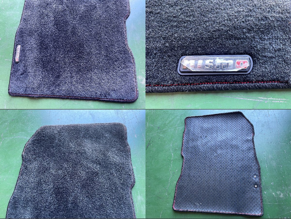 . мир изначальный год Nissan E12 Note NISMO коврик на пол ковровое покрытие передний и задний в комплекте трещина нет другой товар включение в покупку не возможно 
