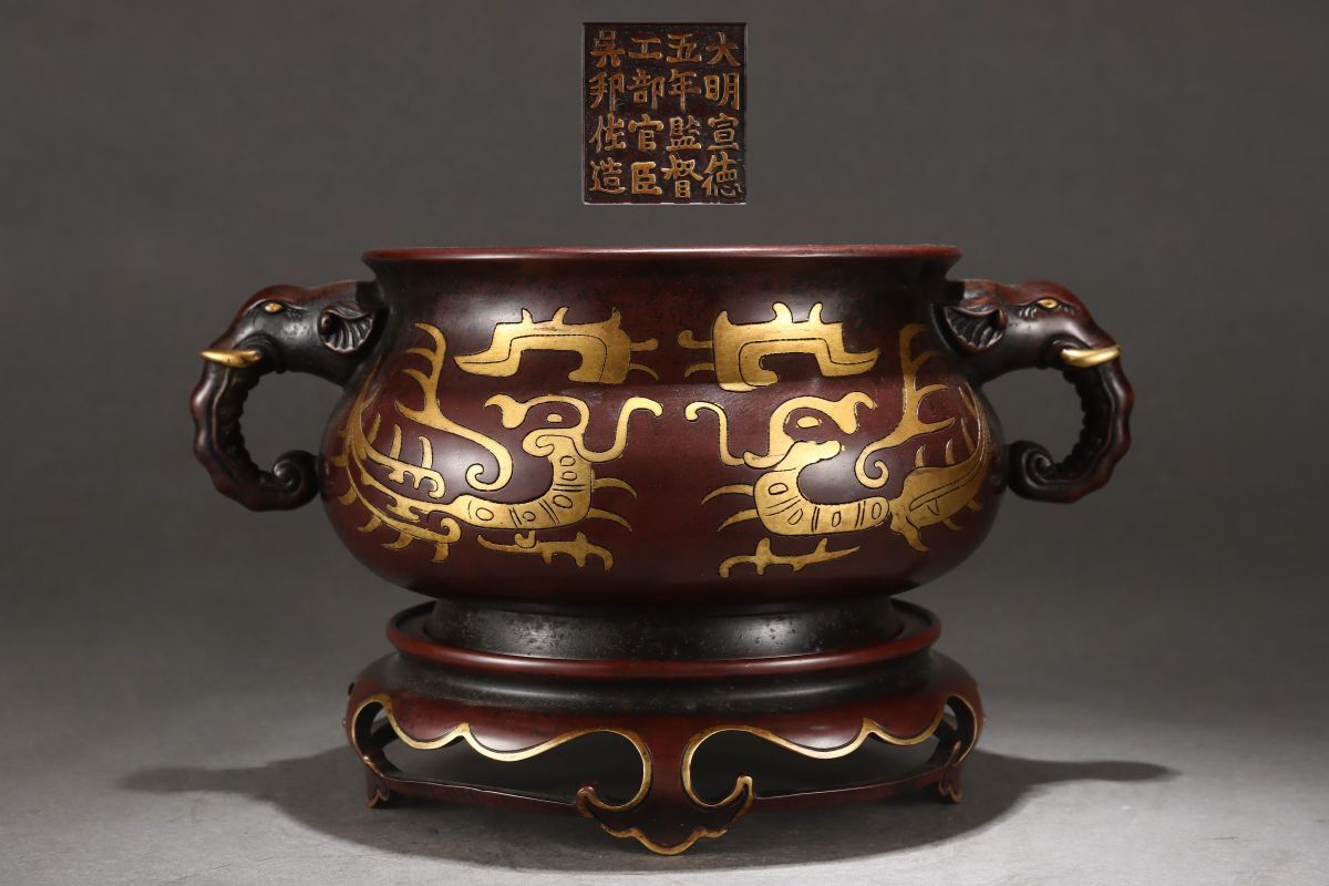 奇】中国美術 大明宣徳五年監督工部官臣呉邦佐