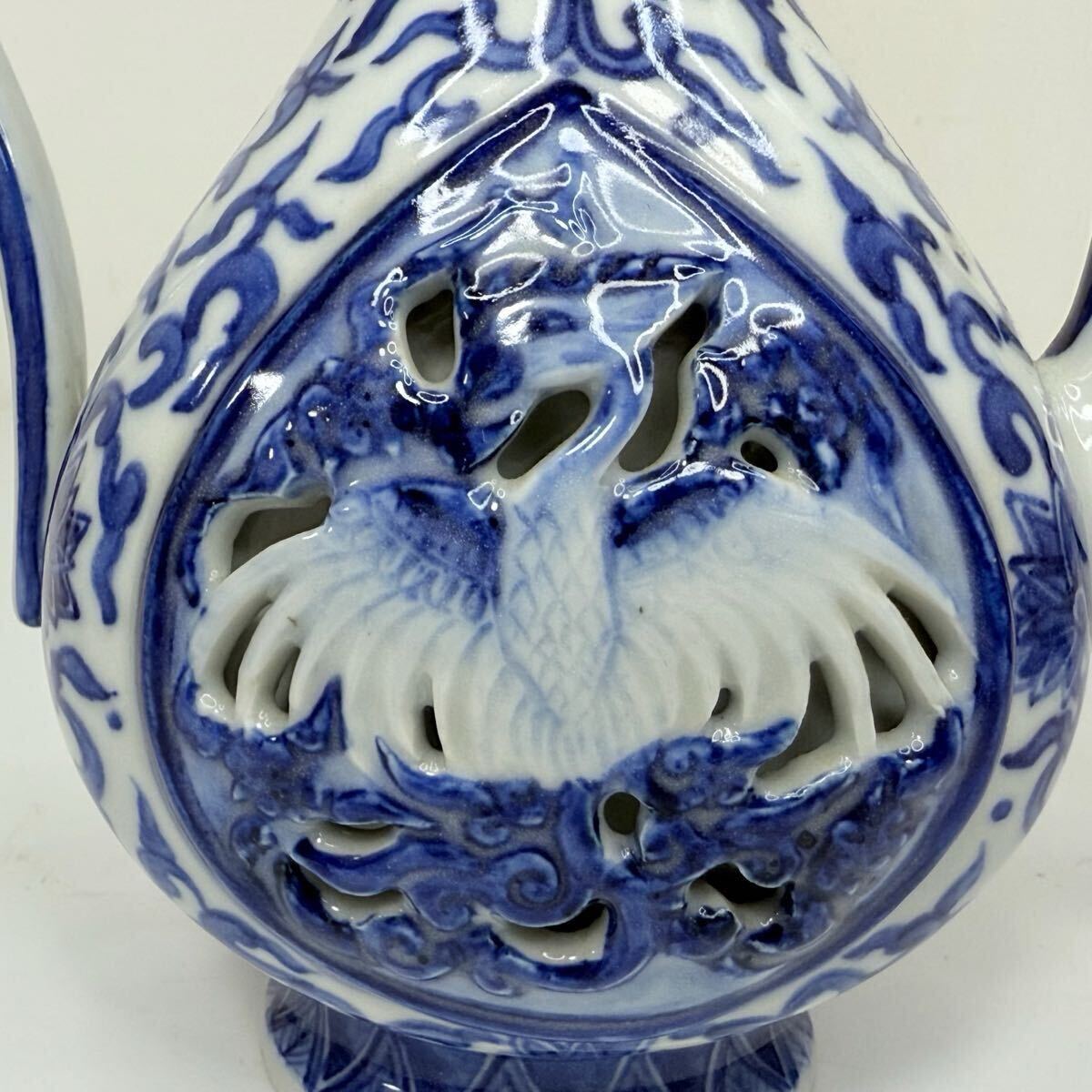 ♦中国古美術品 古陶磁 清時代 染付 山水図鉢 碗 古玩 レア物 骨董品 SG-中国古美術 時代物 染付 水注 酒器 徳利 古染付 龍図 鳳凰図