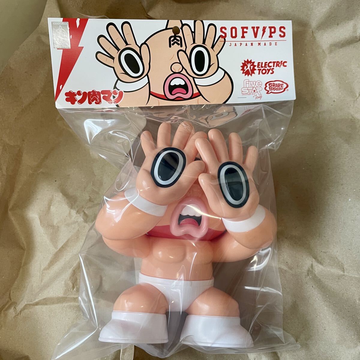 GRAPE BRAIN ELECTRIC TOYS キン肉マン ソフビ GRAPE BRAIN×ELECTRIC TOYS×FIVE STAR TOY 