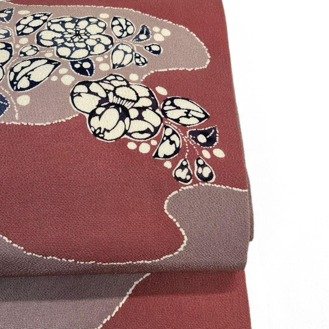 名古屋帯　栗山吉三郎　琉球紅型　型染め　辻ヶ花　着物　043a p 楽天市場】栗山吉三郎 名古屋帯 栗山紅型 和染紅型 紅型染 東京