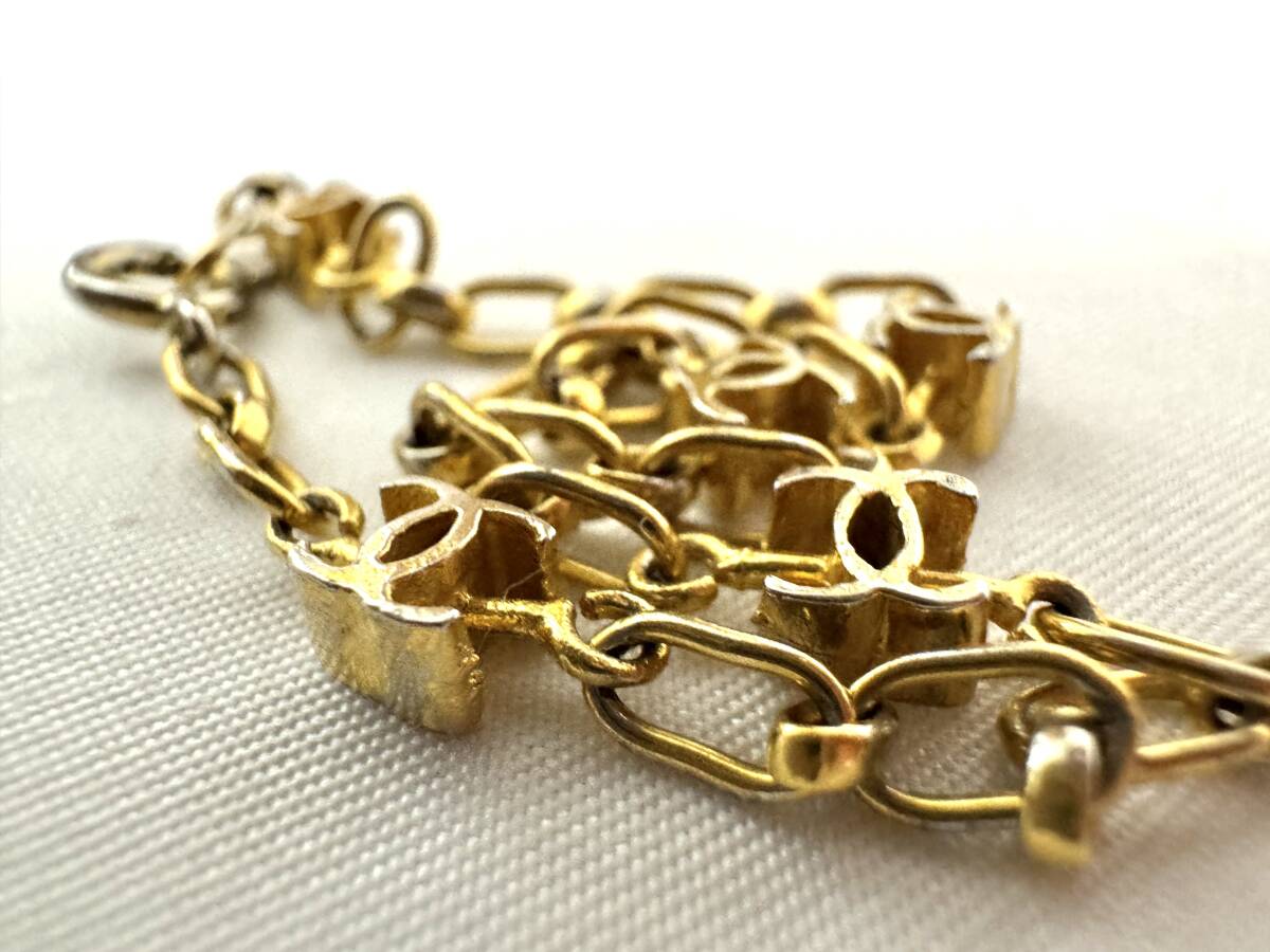 7H2406【本物保証】シャネル ブレスレット ココマーク ゴールド 80年代初期 vintage CHANEL_画像4