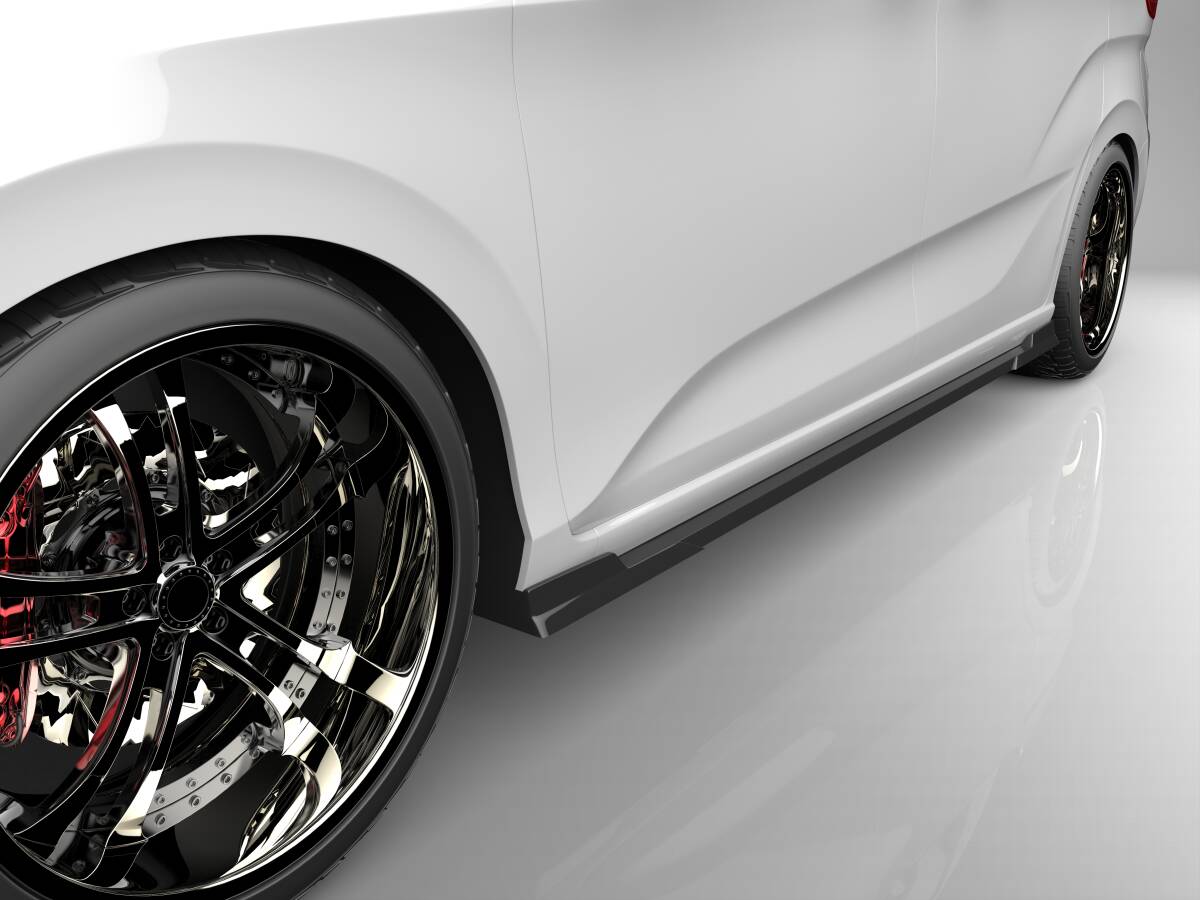 GB5 GB6 Freed Cross ta- поздняя версия передний нижний спойлер подножка 2 позиций комплект аэрообвес 