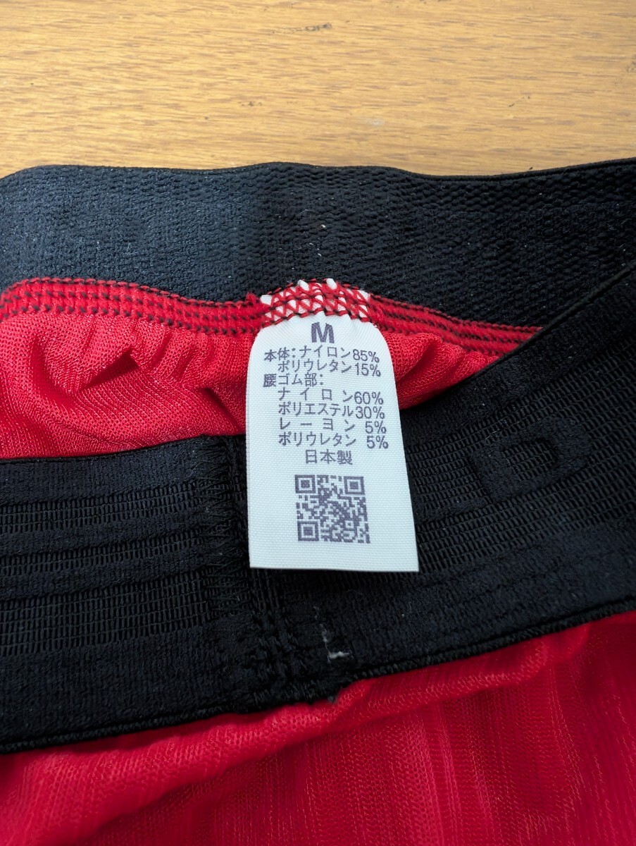 (1枚) Mサイズ　BODY WILD ボクサーパンツ　赤色　ボクサー　前閉じ　裾部カットオフ　グンゼ　　GUNZE 　2_画像5