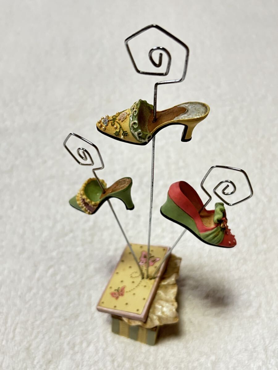 未使用　メモスタンド　ハイヒール_画像1