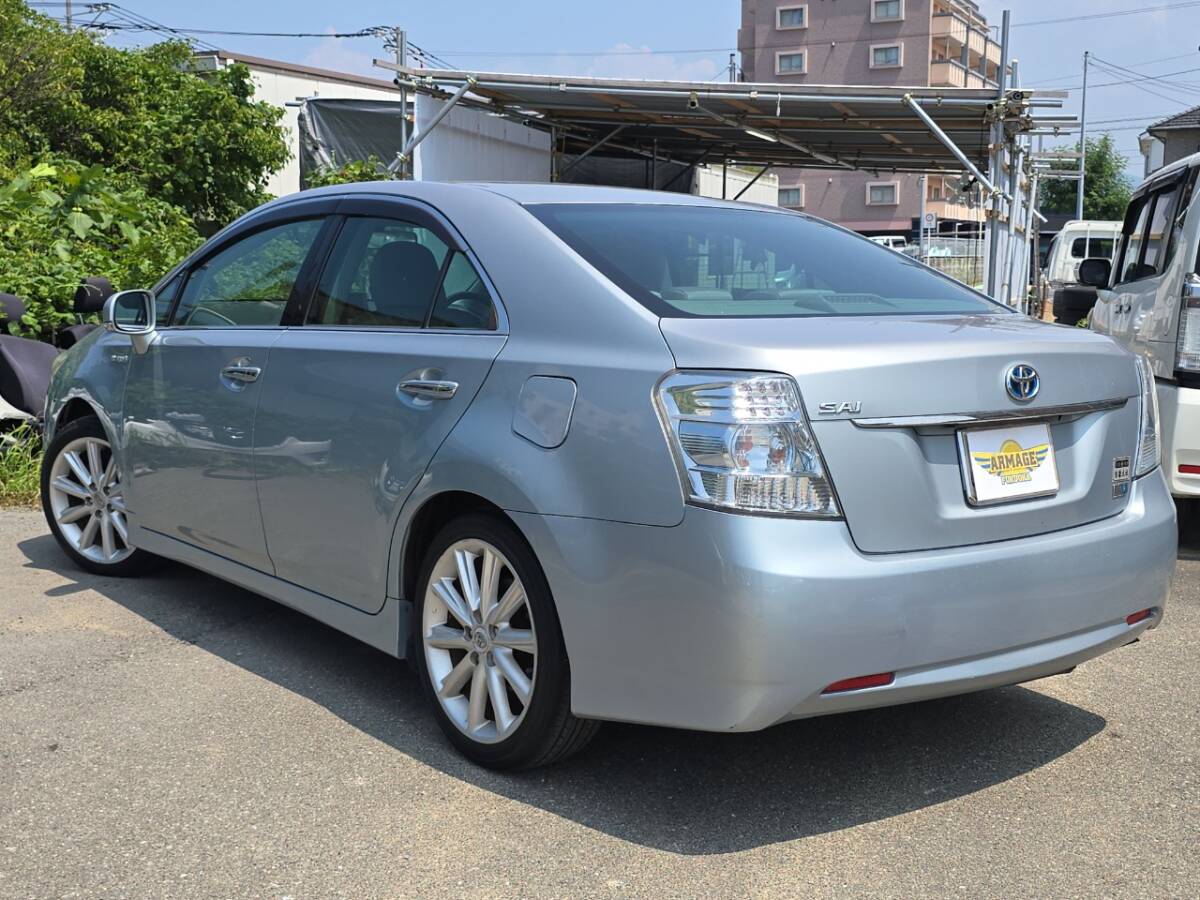 ※九州・福岡発※SAI*G*車検9年1月*走行9万km台*純ナビ*DTV*Bカメラ*ETC*クルコン*Pシート*Rサンシェード*スマートキー*HID*210809_画像5