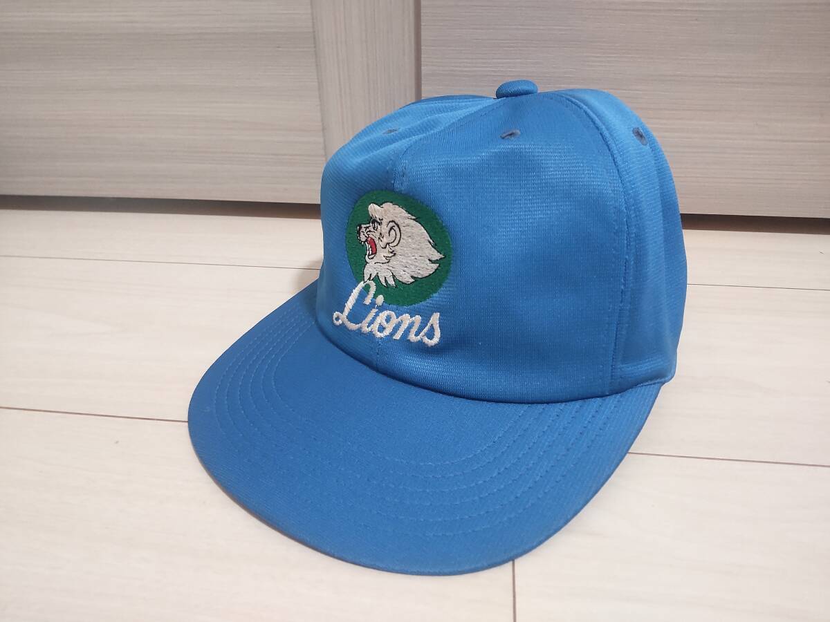 ★オールドモデル 西武ライオンズ キャップ 帽子 ★80年代 ★昭和時代_画像2