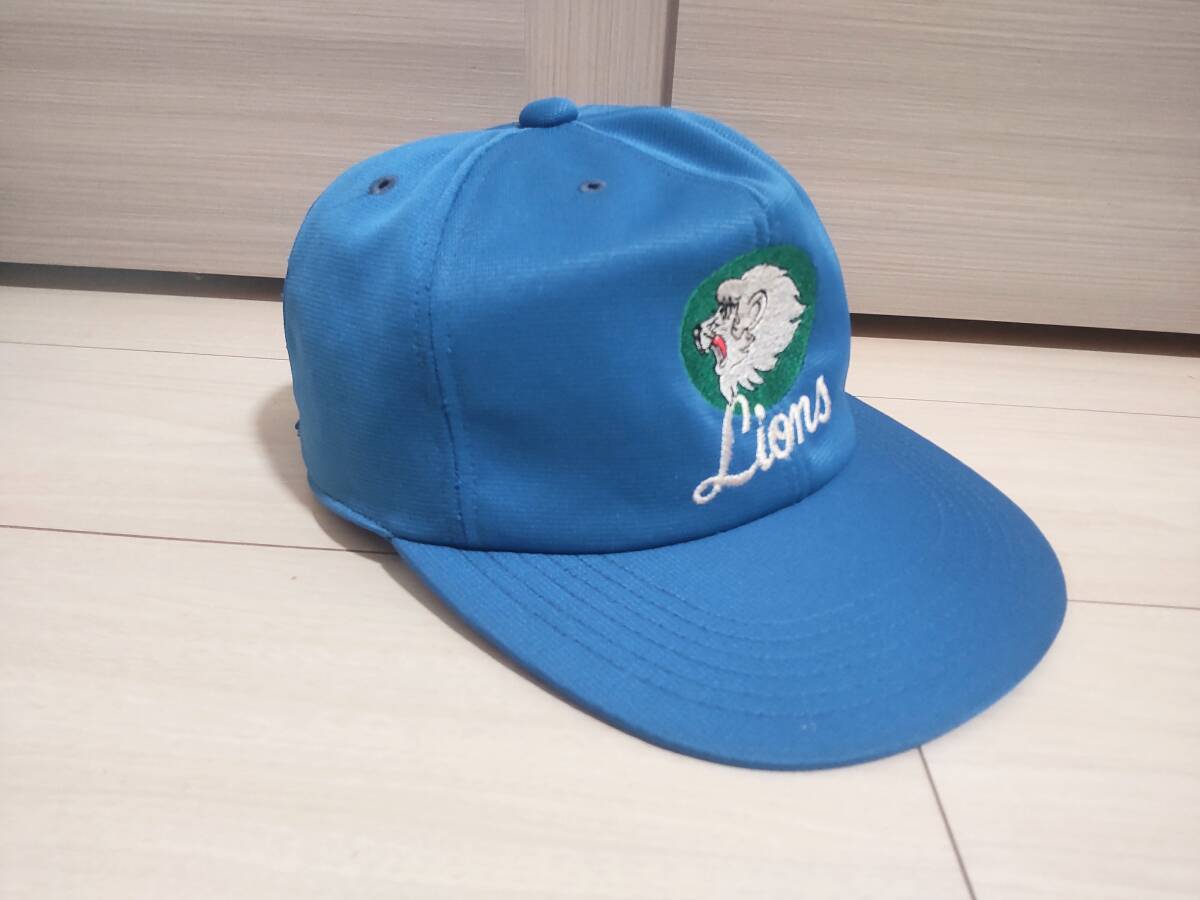 ★オールドモデル 西武ライオンズ キャップ 帽子 ★80年代 ★昭和時代_画像3