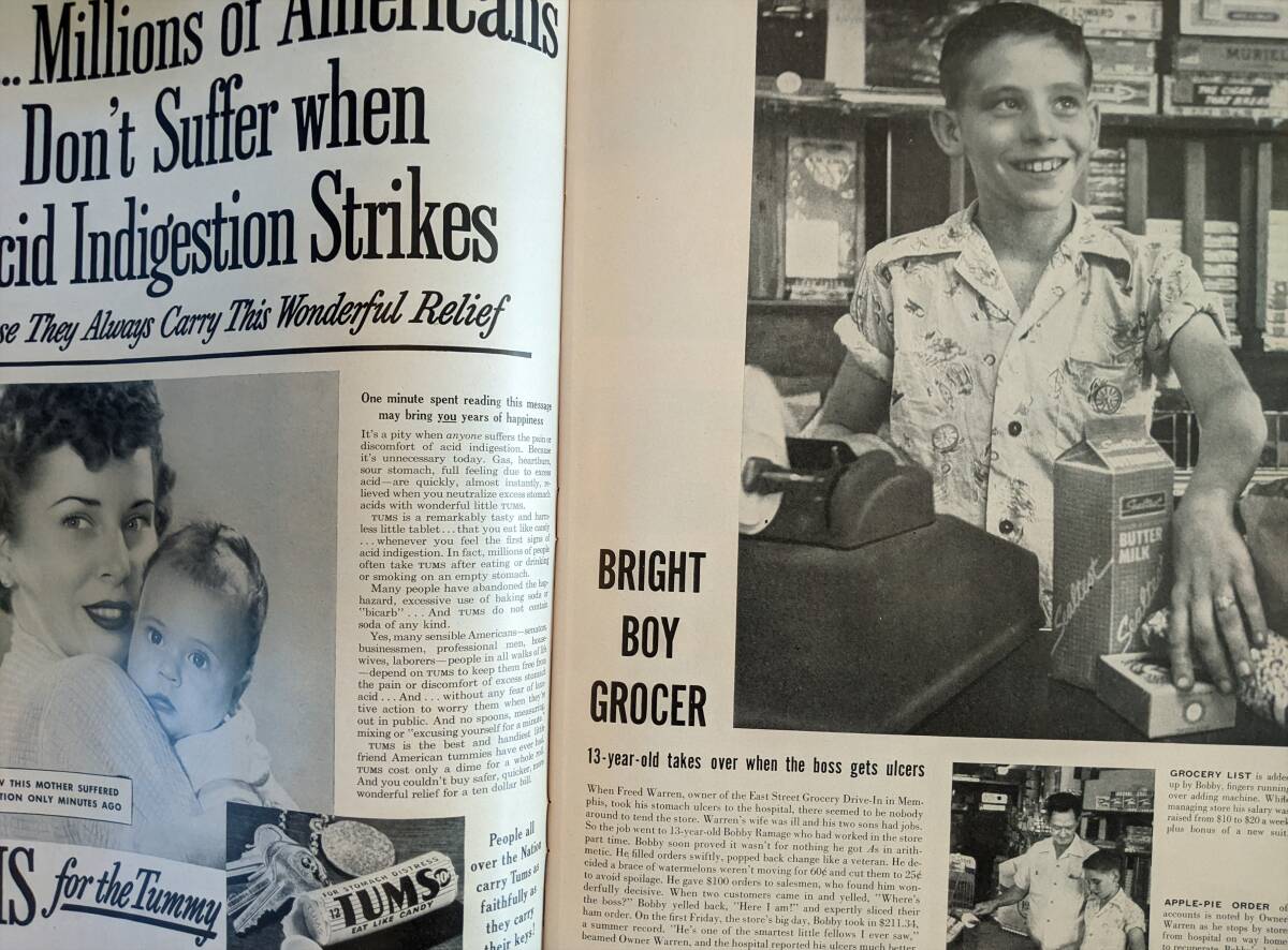 海外雑志　LIFE（ライフ） 1953年９月14日號