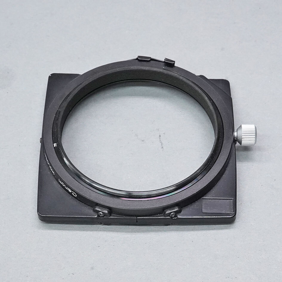 【90】Canon Holder For Gelatin Filter 72mm アダプターリング付き_画像7