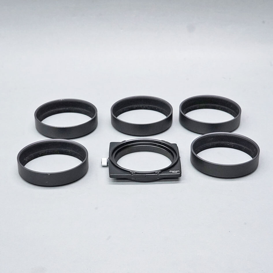 【90】Canon Holder For Gelatin Filter 72mm アダプターリング付き_画像9