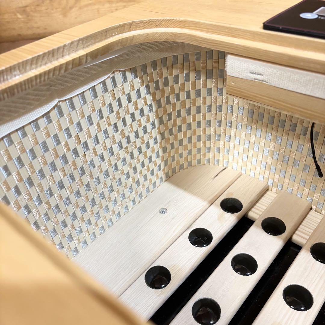 足湯　サウナカバー付きセラミックフットバス　はぴねすくらぶ 美品】はぴねすくらぶ セラミック 足湯 サウナカバー付き フットバス