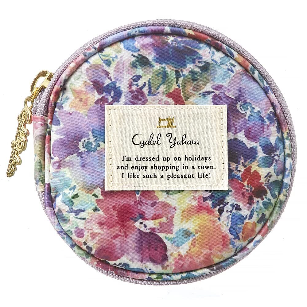 【在庫処分】花柄 ジュエリーケース 携帯用 持ち運び ミニ おしゃれ 花柄 コンパクト アクセサリーケース 軽い LC 日本製 マ_画像1