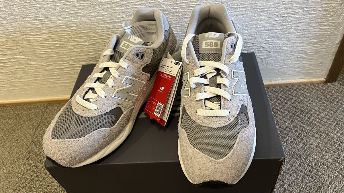 NB MT580 MG2 新品未使用品　28cm US10 ニューバランス グレー スニーカー_画像6