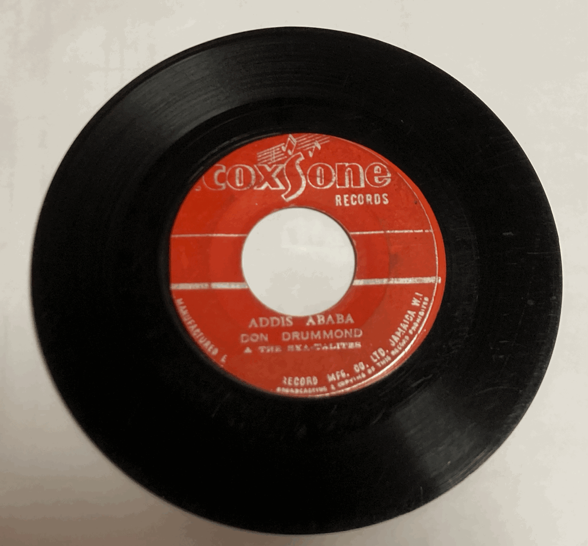 [Coxsone 1964 год ]Don Drummond & The Ska-Talites / Lord Inventor - Addis Ababa / Roseita* Reggae запись 
