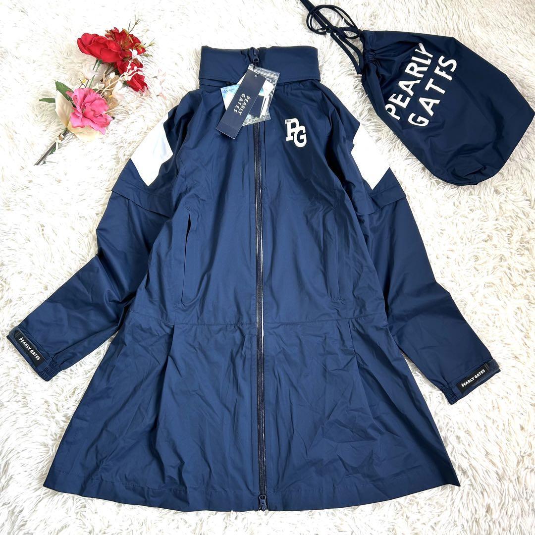 未使用品◎PEARLY GATES パーリーゲイツ 2WAY レインワンピース