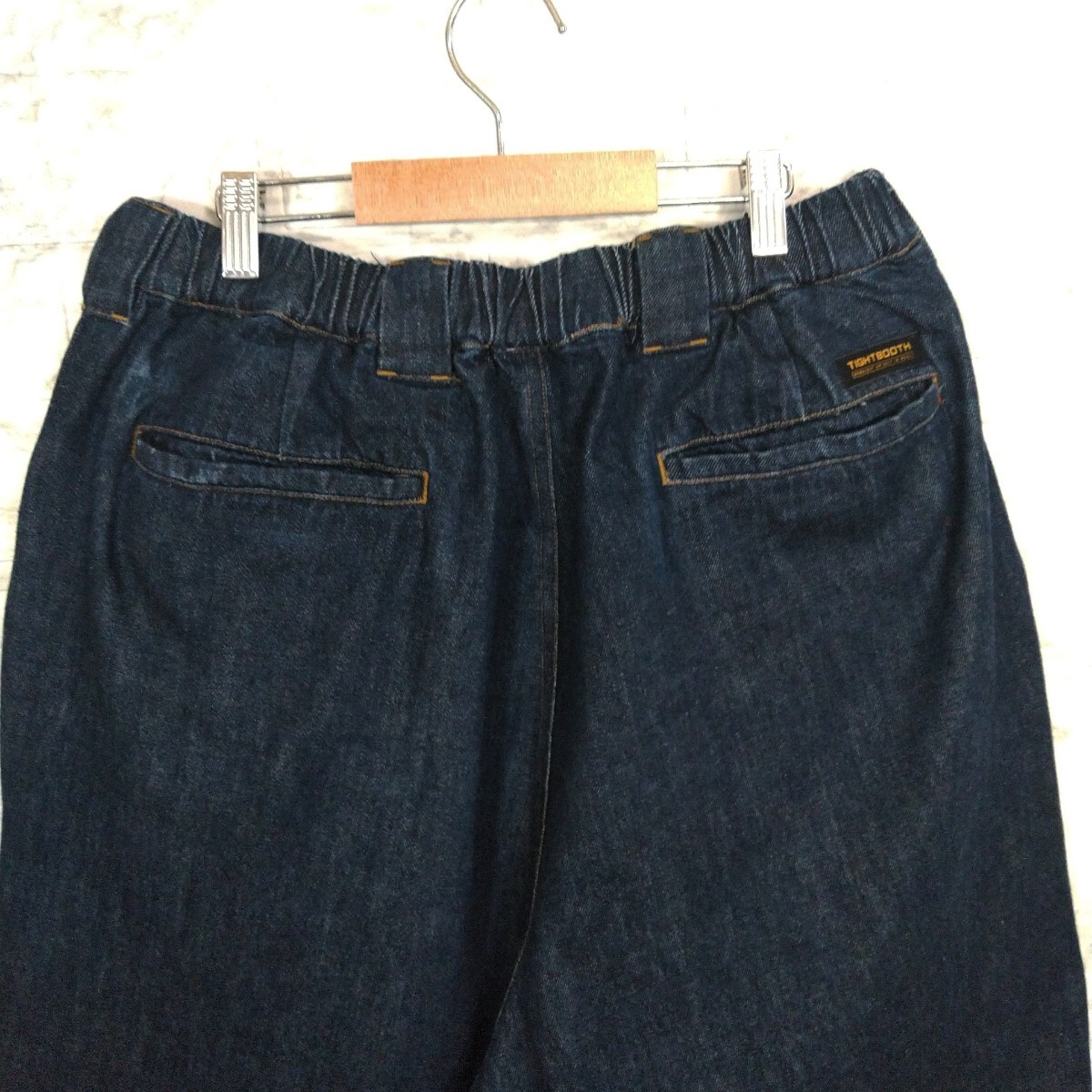 【TIGHTBOOTH】バギーデニム　クロップドパンツ soldout! _ 2022春夏 SS22-B09 DENIM CROPPED PANTS