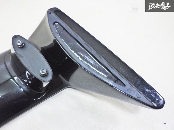 ★良品!! キレイ!!★ nismo ニスモ 日産 BNR32 スカイライン GT-R ヘリテージ リア ウィング スポイラー GV1 黒メタ 96030-RJR20 棚31E3_画像7