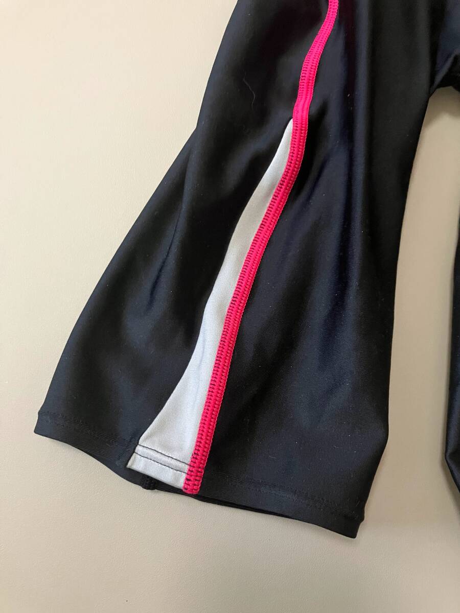 【美品】競泳水着 SPEED スピード Fina承認 ハーフスーツ スパッツ SSサイズ FLEXΣ ニースキン レディース SD45H532 arena ミズノ_画像6