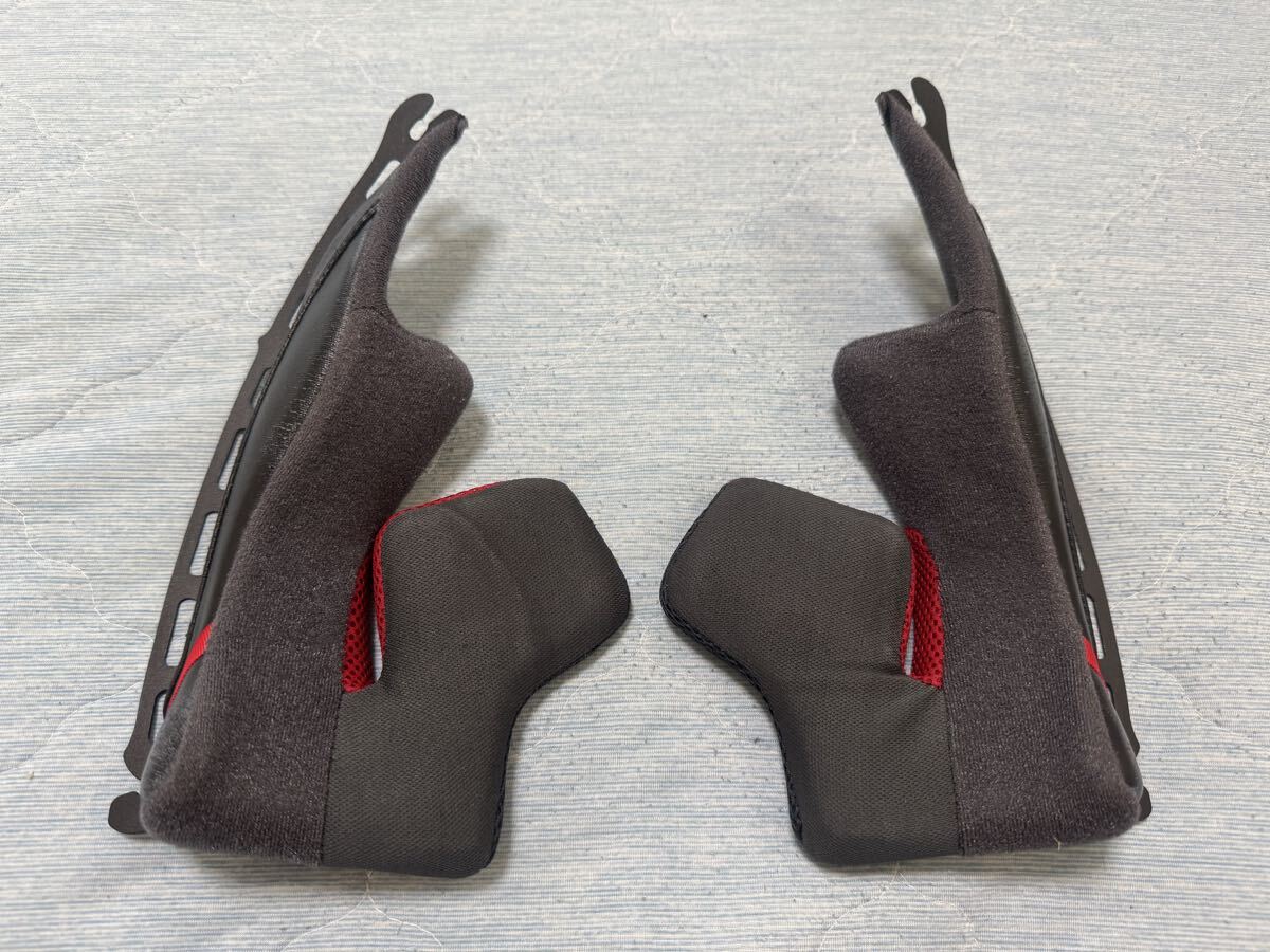4)4512048570477SHOEIGlamsterチークパッド31 SHOEI X-14用 TYPE-I チークパッド 31mm|Yahoo!フリマ(旧