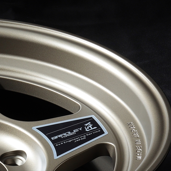 4x4エンジニアリング ブラッドレー フォージド 匠 アルミホイール 1本 ランドクルーザー 70系(16×6.5J 5-150 INSET25)4×4 Engineering_画像2