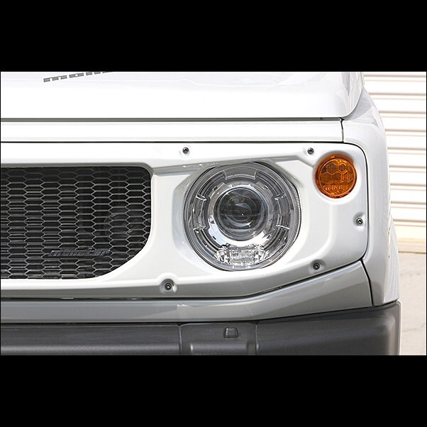 モンスタースポーツ TOUGH フロントグリル(ABS樹脂 未塗装)ジムニー JB64W 797500-5500M Monster Sport_画像3