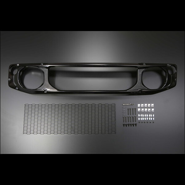 モンスタースポーツ TOUGH フロントグリル(ABS樹脂 未塗装)ジムニー JB64W 797500-5500M Monster Sport_画像7