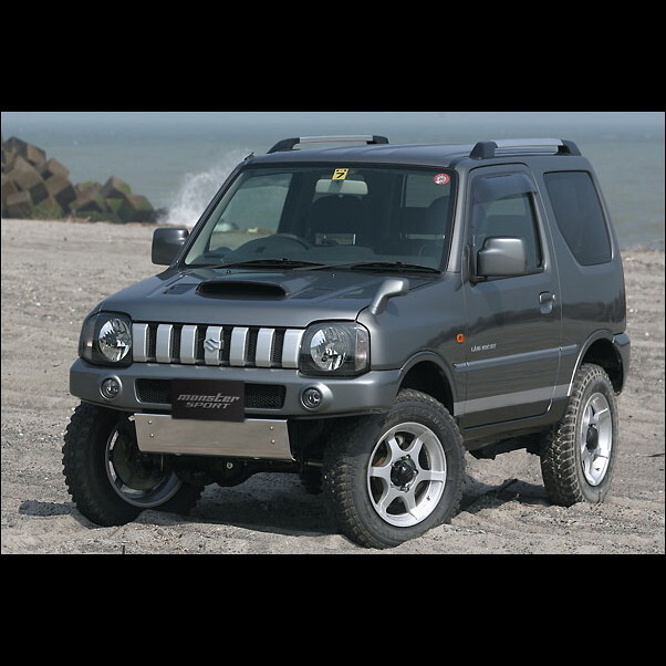 モンスタースポーツ XCLウレタンバンパー フロント ジムニー JB23W 713001-5200M Monster Sport_画像2