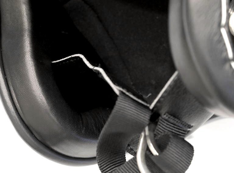 新品 SHM Lot-101 牛革巻き レザートリム ハンドステッチ ジェットヘルメット (Sサイズ/55cm～56cm) [ブラック×ブラック] 黒×黒 立花