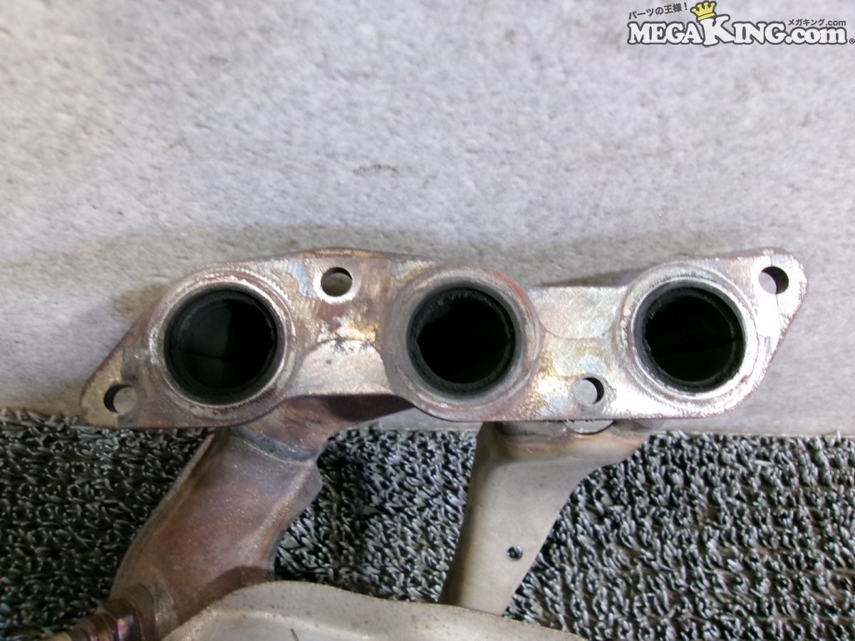 HA1W i アイ 純正 ノーマル エキゾーストマニホールド エキマニ たこ足 触媒 ハニカム崩れ無 / 4S8-1291_画像5