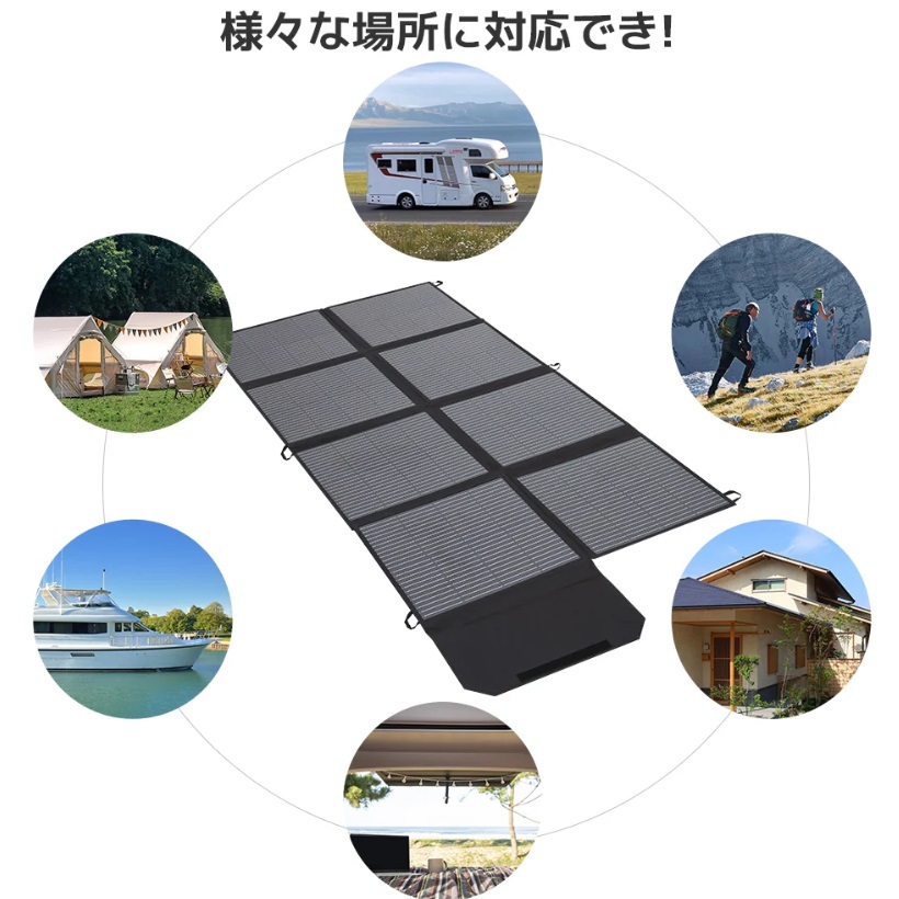【未使用品】LVYUAN(リョクエン)300W 折り畳み式 ソーラーパネル_画像9