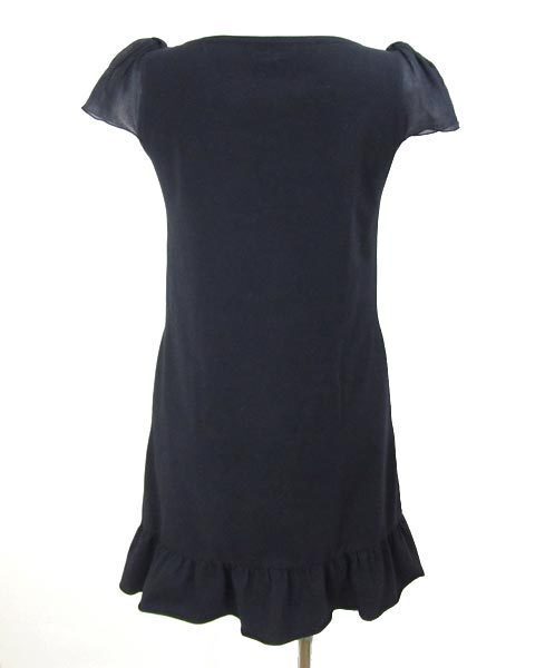 フォクシー　半袖ワンピース　38 ネイビー FOXEY - ご専用☆新作完売☆FOXEY☆半袖ワンピースDress☆限定色