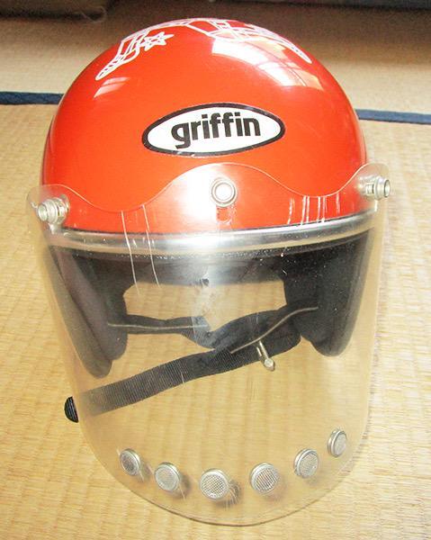 griffin グリフィン ビンテージ ジェットヘルメット　リペア済み