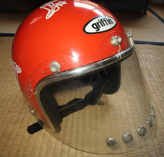 griffin グリフィン ビンテージ ジェットヘルメット　リペア済み