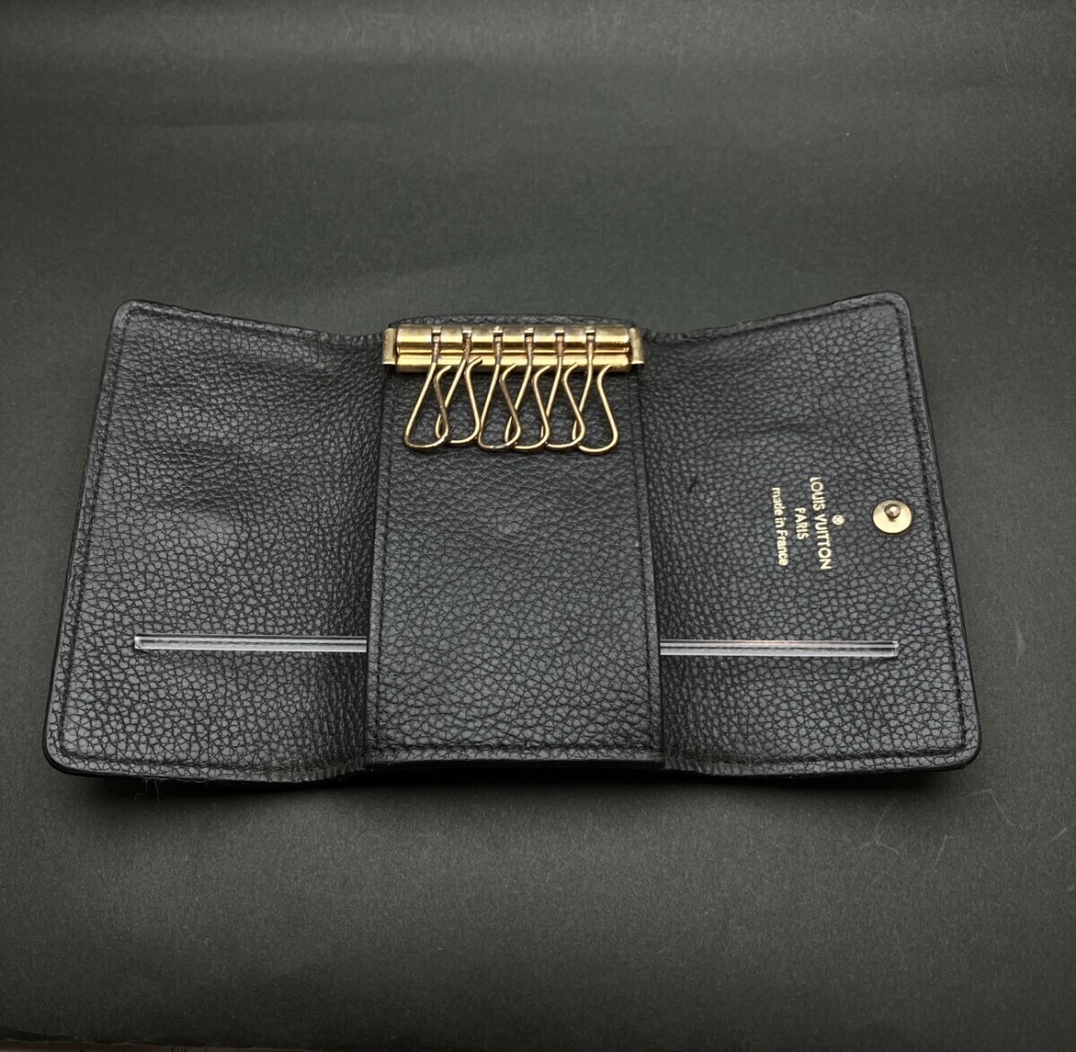 ルイヴィトン LOUISVUITTON アンプラント キーケース 6連 メモ