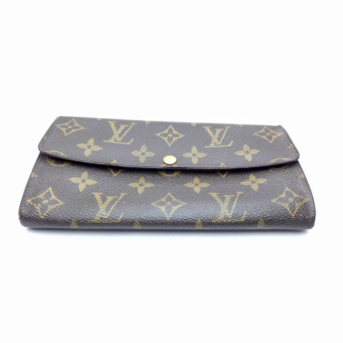 LOUISVUITTON モノグラム ポルトモネクレディ ルイヴィトン 長
