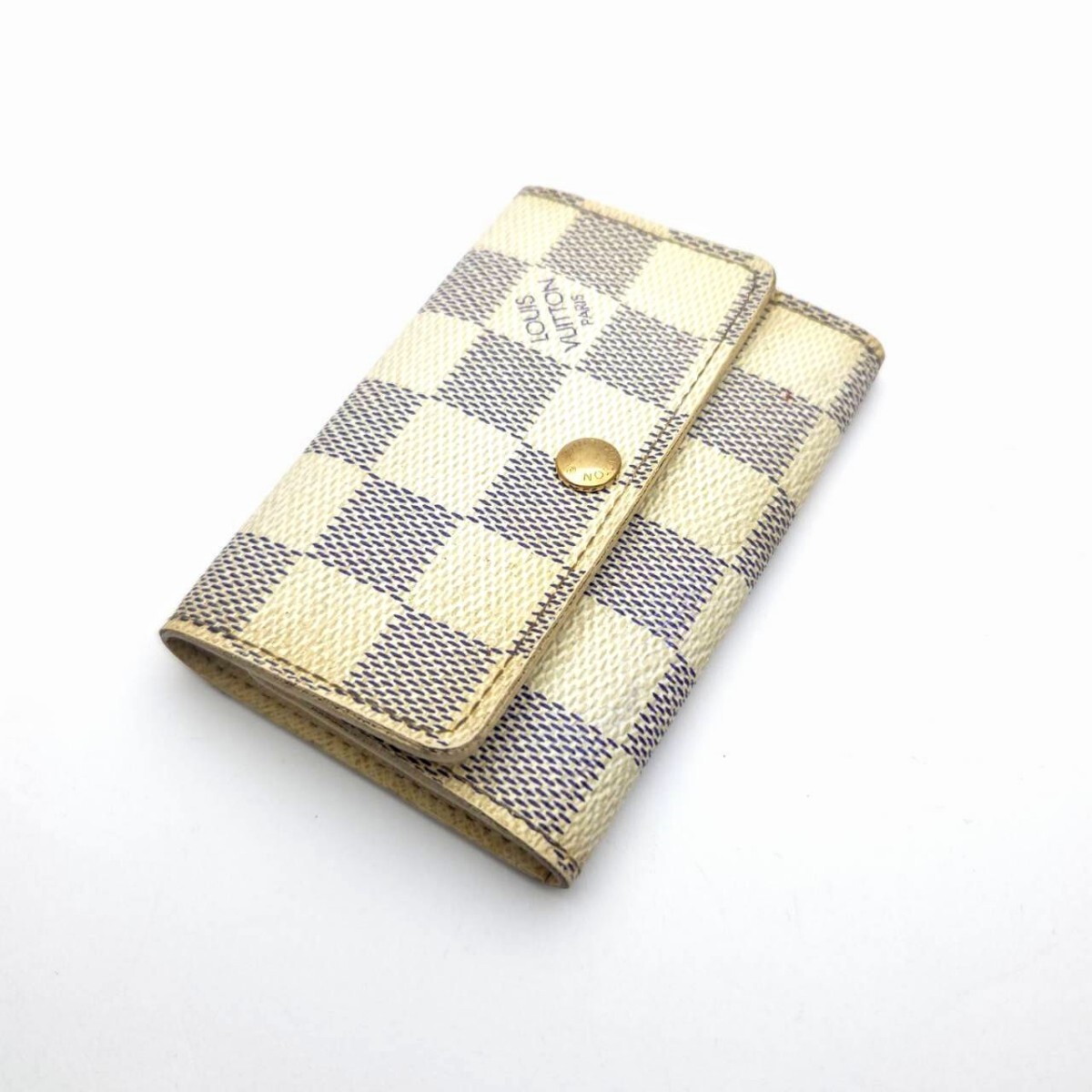 LOUIS VUITTON ダミエ・アズール キーケース ダミエ・アズール キーケース ミュルティクレ4【ルイ・ヴィトン