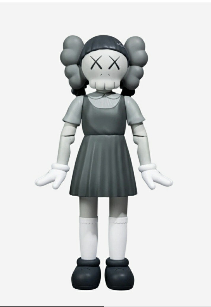 イカゲーム ヨンヒ人形 Young-Hee イカゲーム KAWS ヨンヒ人形 Young-Hee Vinyl Figure Squid Game
