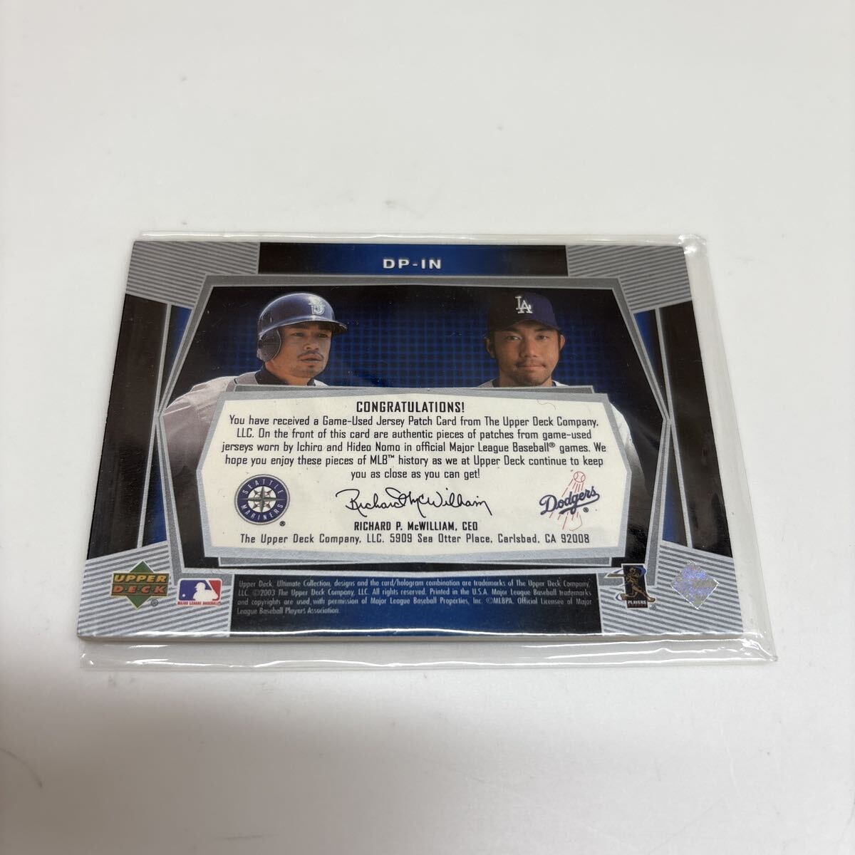 野茂英雄 イチロー カード 25)MLB #イチロー #野茂英雄 マリナーズ ドジャース 野球カード