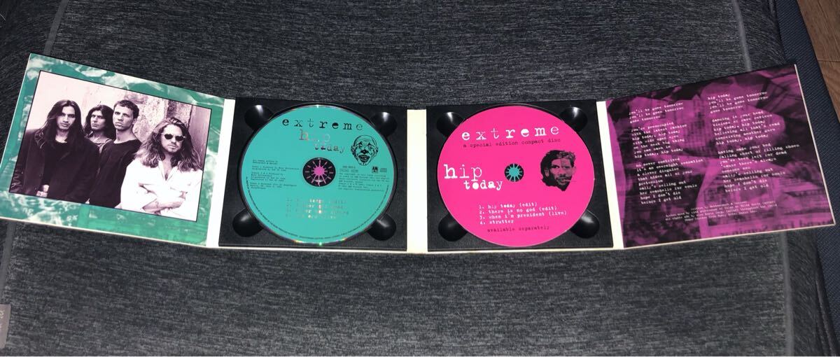 EXTREME エクストリーム HIP TODAY シングル デジパック仕様 2CD 2枚組 コレクター ヨーロッパ盤 マニア レア 95年製_画像5