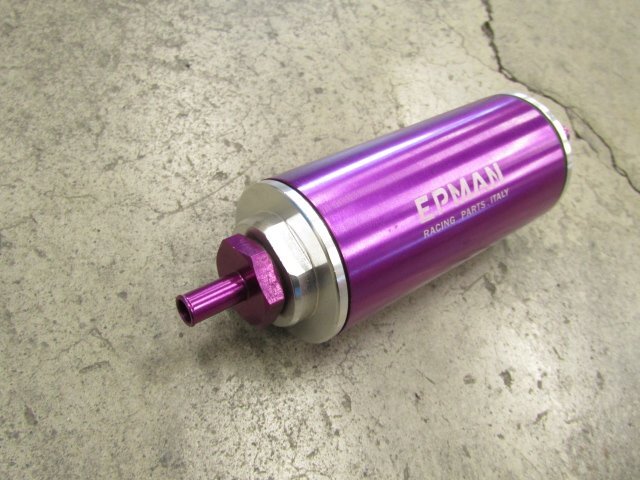 [74L+EE1] EPMAN ユニバーサル アルミ高流量燃料インラインガソリンフィルター※未チェック品_画像3